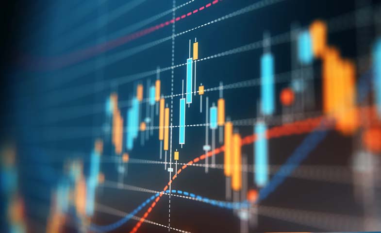 stock photo of a bar graph