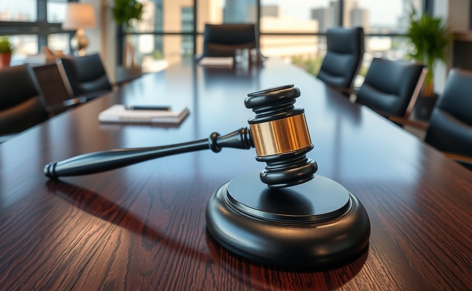 A criminal defense law office setting in Arvada, Colorado