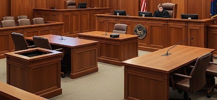 A Colorado courtroom